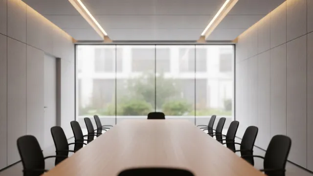 Sfondo: una sala riunioni